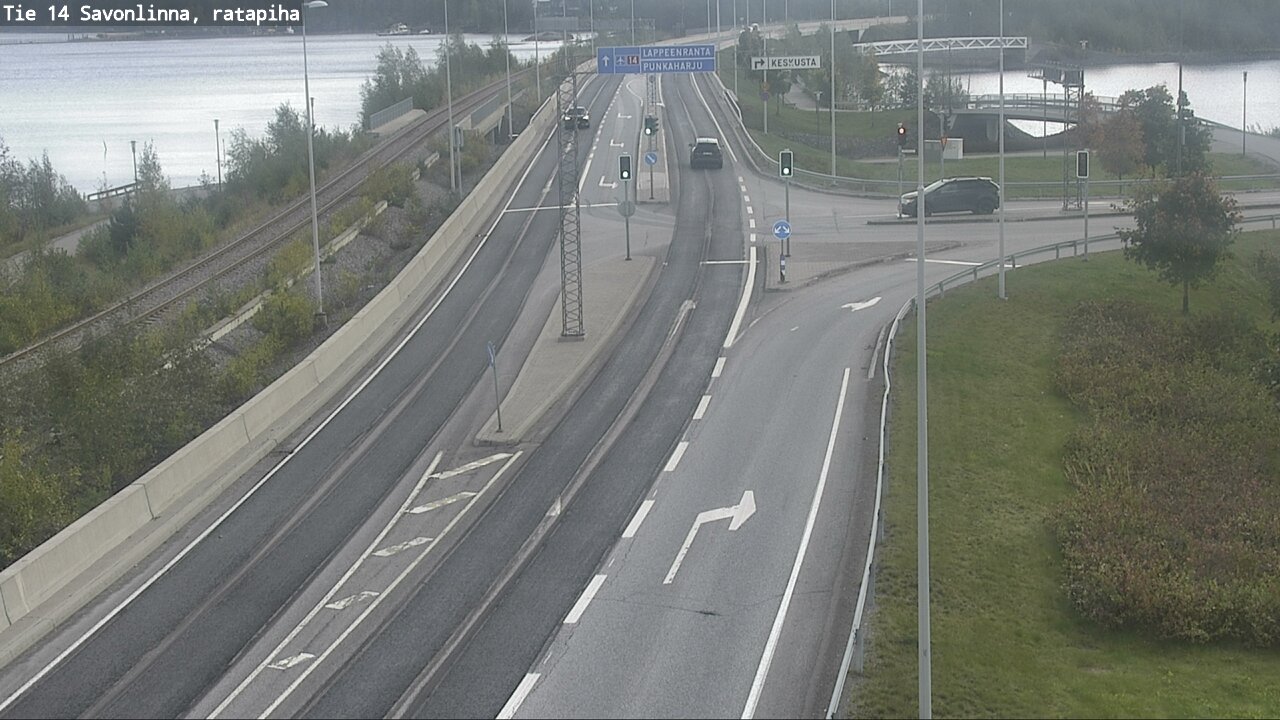 Weather Camera Image Road 14 Savonlinna, Ratapiha, Savonlinna, Etelä-Savo