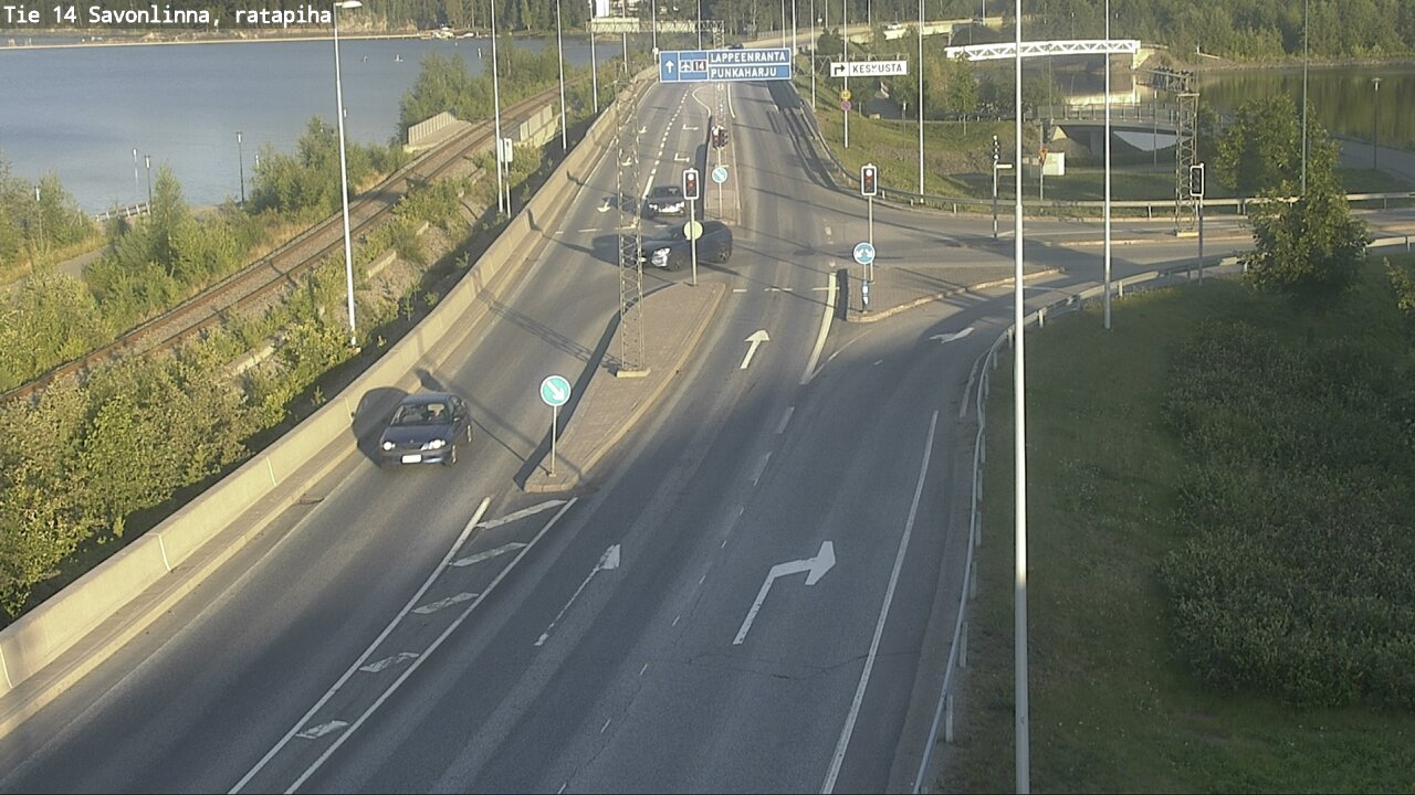 Kelikamerat Kuva Tie 14 Savonlinna, Ratapiha, Savonlinna, Etelä-Savo