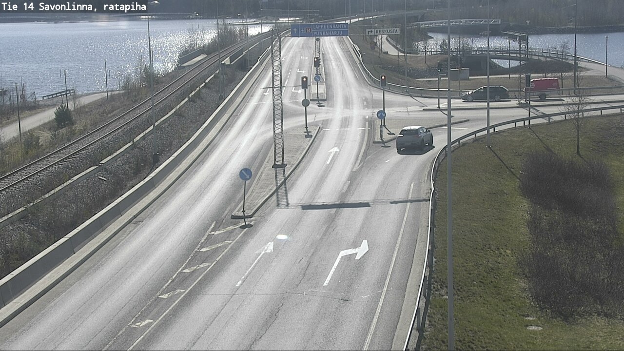 Kelikamerat Kuva Tie 14 Savonlinna, Ratapiha, Savonlinna, Etelä-Savo