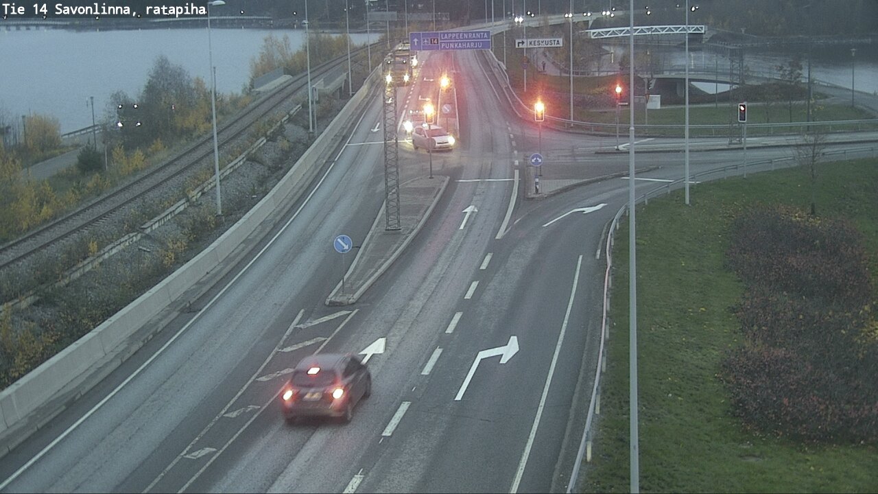 Kelikamerat Kuva Tie 14 Savonlinna, Ratapiha, Savonlinna, Etelä-Savo