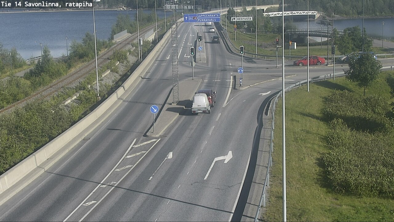 Kelikamerat Kuva Tie 14 Savonlinna, Ratapiha, Savonlinna, Etelä-Savo