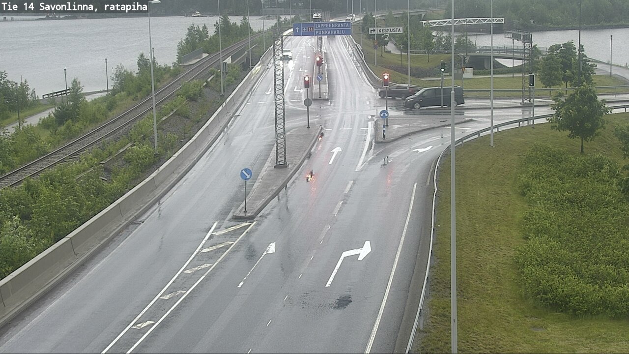 Kelikamerat Kuva Tie 14 Savonlinna, Ratapiha, Savonlinna, Etelä-Savo
