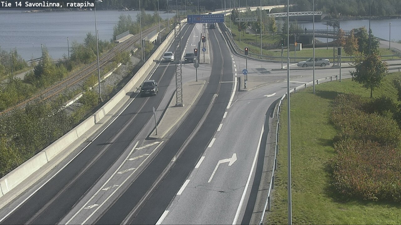 Weather Camera Image Road 14 Savonlinna, Ratapiha, Savonlinna, Etelä-Savo