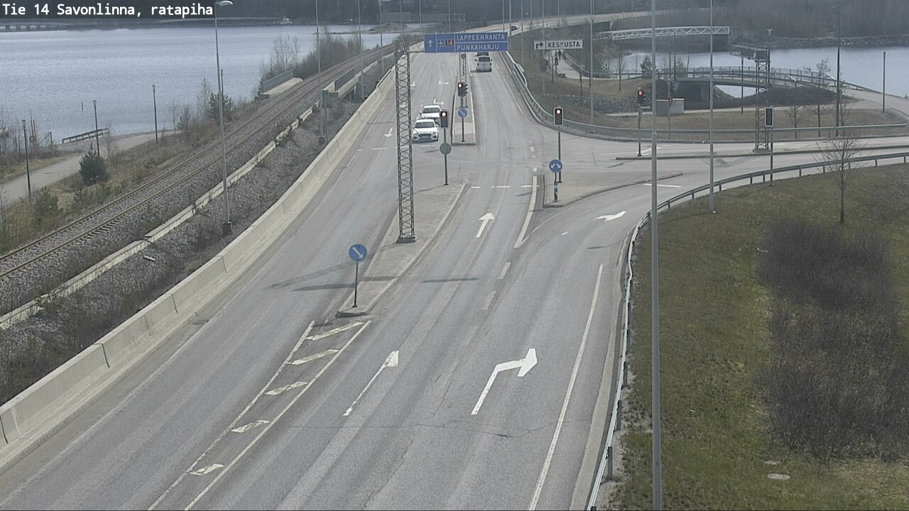Kelikamerat Kuva Tie 14 Savonlinna, Ratapiha, Savonlinna, Etelä-Savo