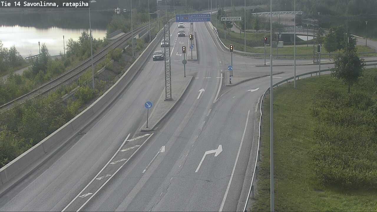 Weather Camera Image Road 14 Savonlinna, Ratapiha, Savonlinna, Etelä-Savo