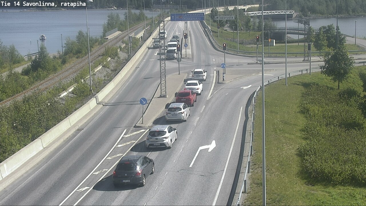Kelikamerat Kuva Tie 14 Savonlinna, Ratapiha, Savonlinna, Etelä-Savo
