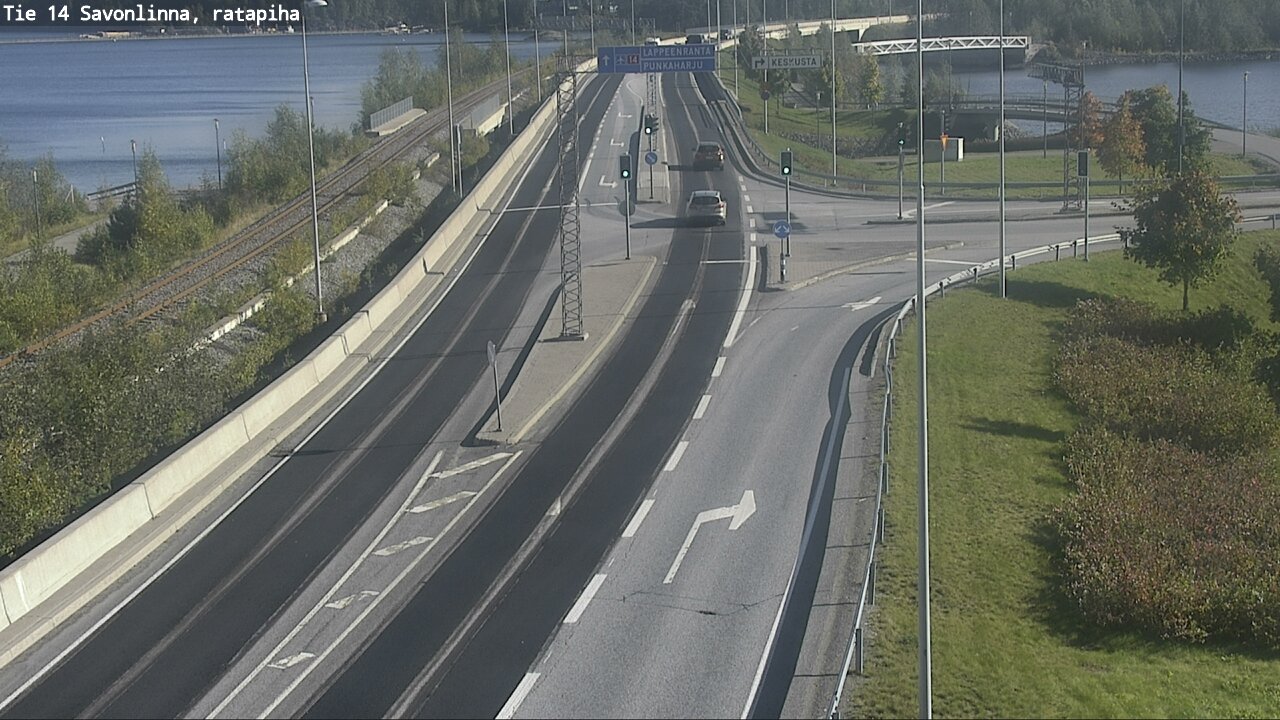 Weather Camera Image Road 14 Savonlinna, Ratapiha, Savonlinna, Etelä-Savo