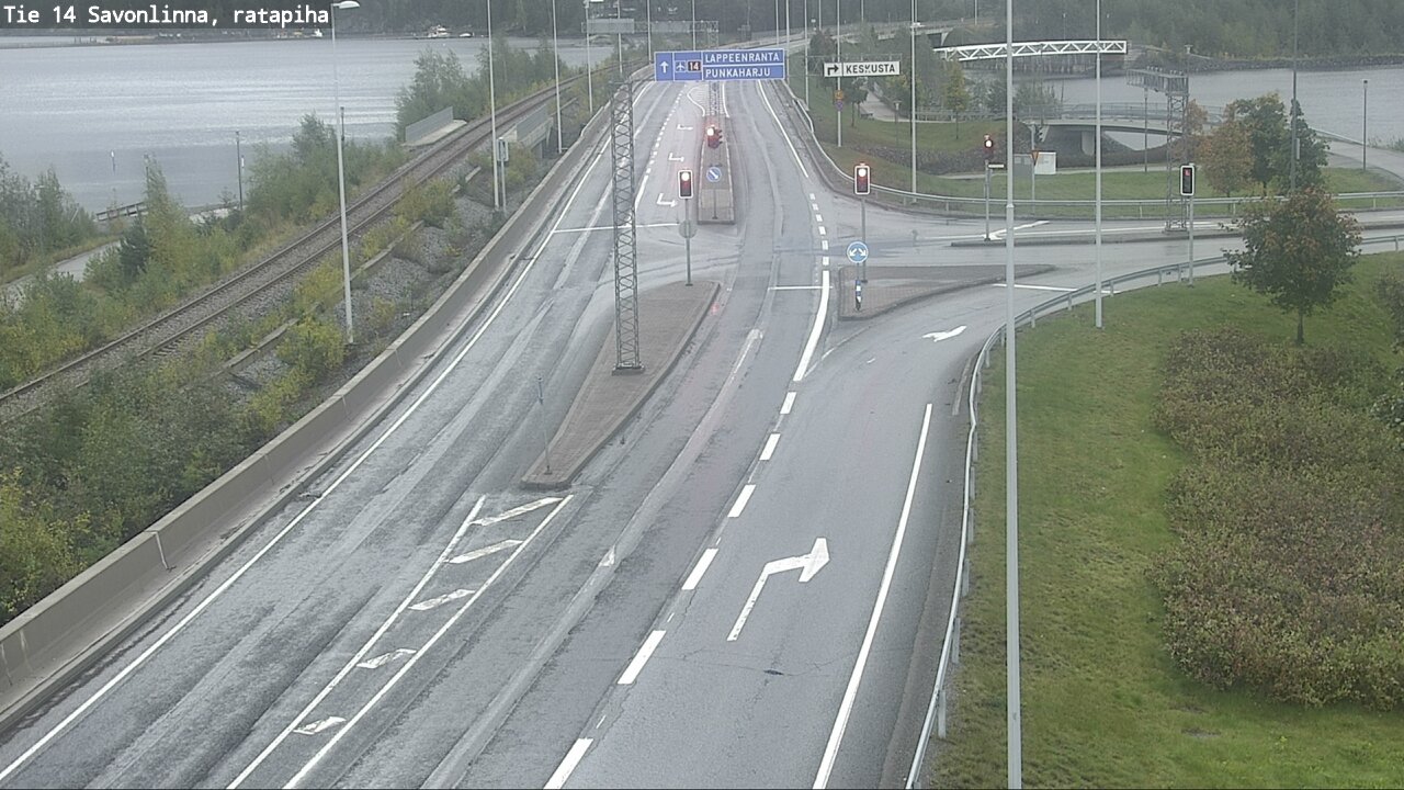Weather Camera Image Road 14 Savonlinna, Ratapiha, Savonlinna, Etelä-Savo