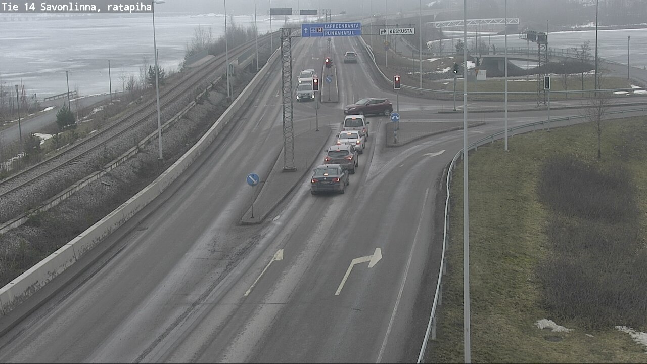 Weather Camera Image Road 14 Savonlinna, Ratapiha, Savonlinna, Etelä-Savo