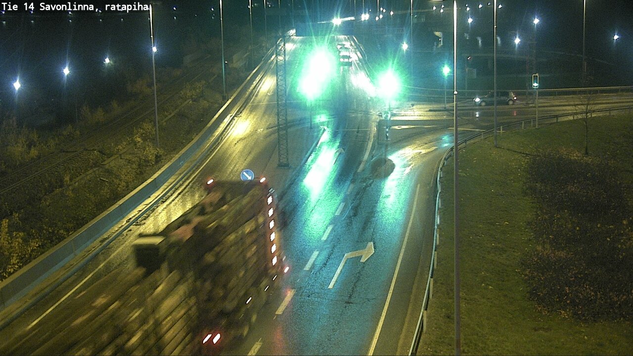 Kelikamerat Kuva Tie 14 Savonlinna, Ratapiha, Savonlinna, Etelä-Savo