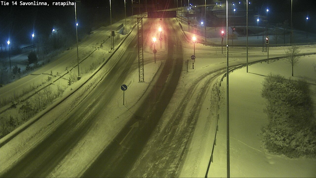 Kelikamerat Kuva Tie 14 Savonlinna, Ratapiha, Savonlinna, Etelä-Savo