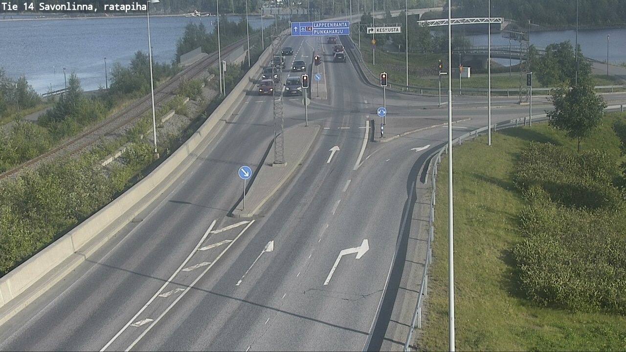 Kelikamerat Kuva Tie 14 Savonlinna, Ratapiha, Savonlinna, Etelä-Savo
