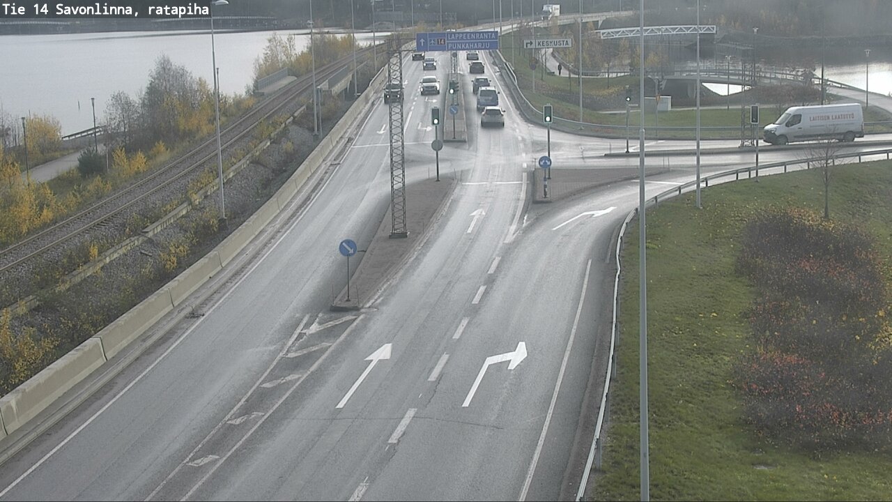 Kelikamerat Kuva Tie 14 Savonlinna, Ratapiha, Savonlinna, Etelä-Savo