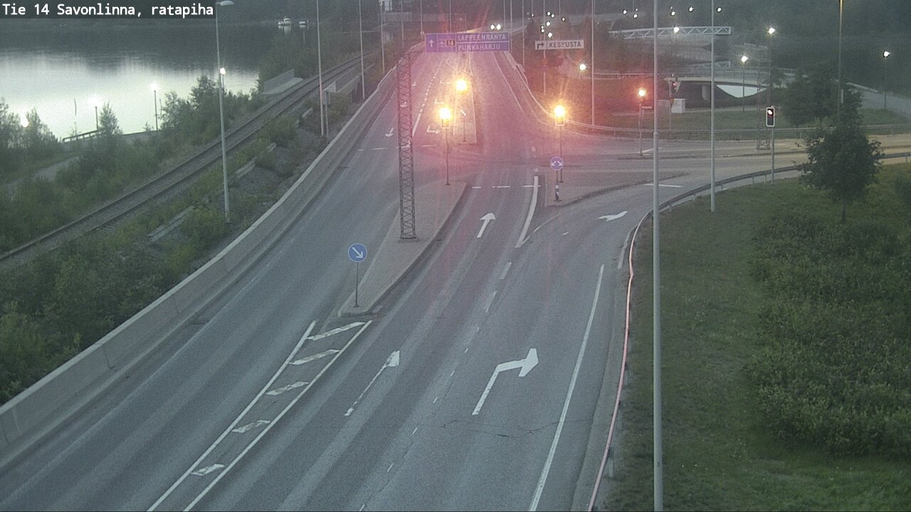 Kelikamerat Kuva Tie 14 Savonlinna, Ratapiha, Savonlinna, Etelä-Savo