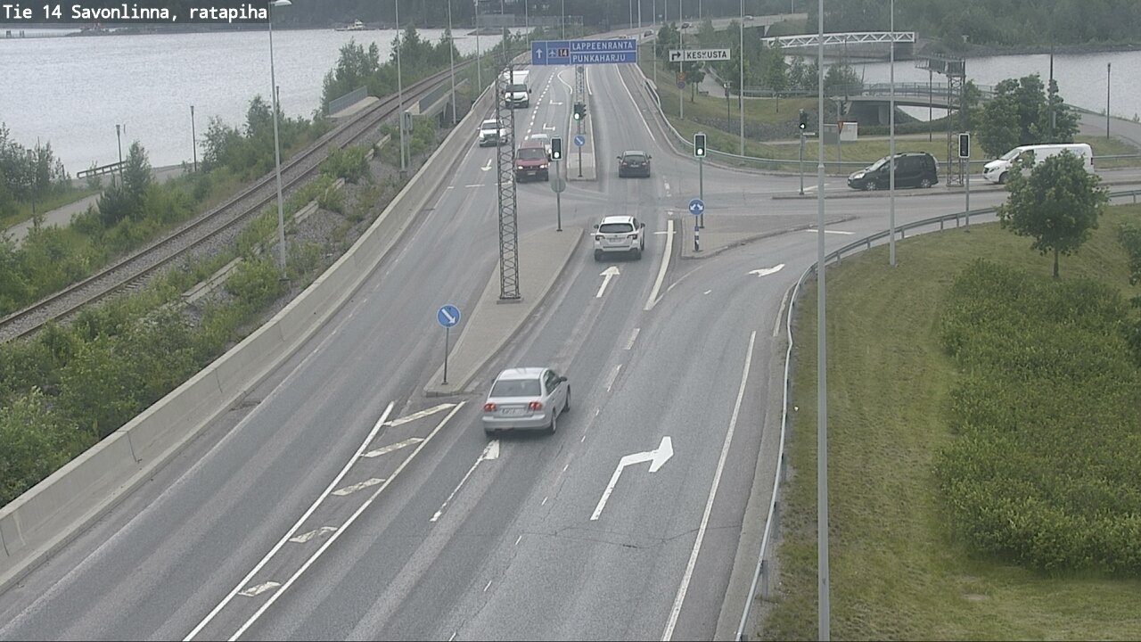 Kelikamerat Kuva Tie 14 Savonlinna, Ratapiha, Savonlinna, Etelä-Savo