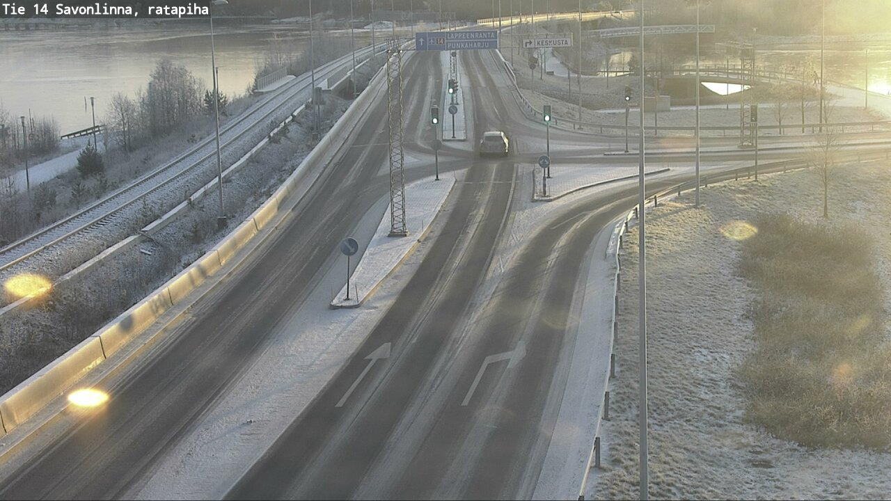 Kelikamerat Kuva Tie 14 Savonlinna, Ratapiha, Savonlinna, Etelä-Savo