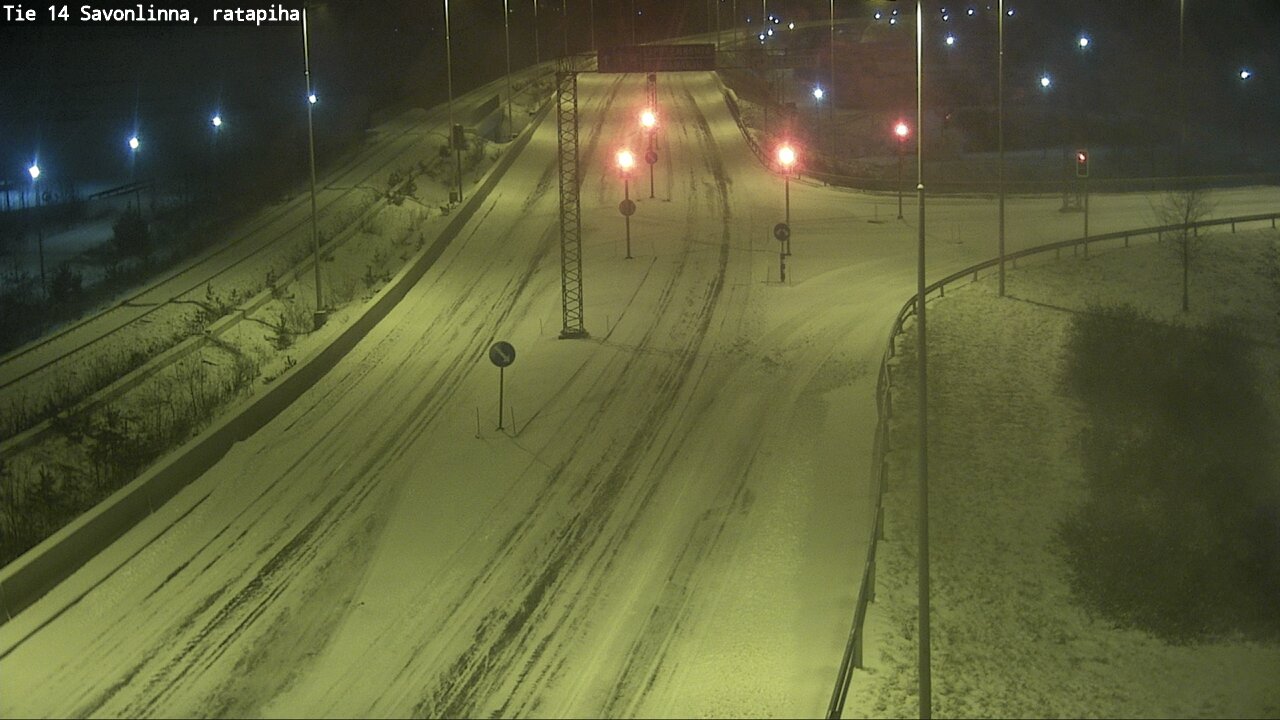 Kelikamerat Kuva Tie 14 Savonlinna, Ratapiha, Savonlinna, Etelä-Savo