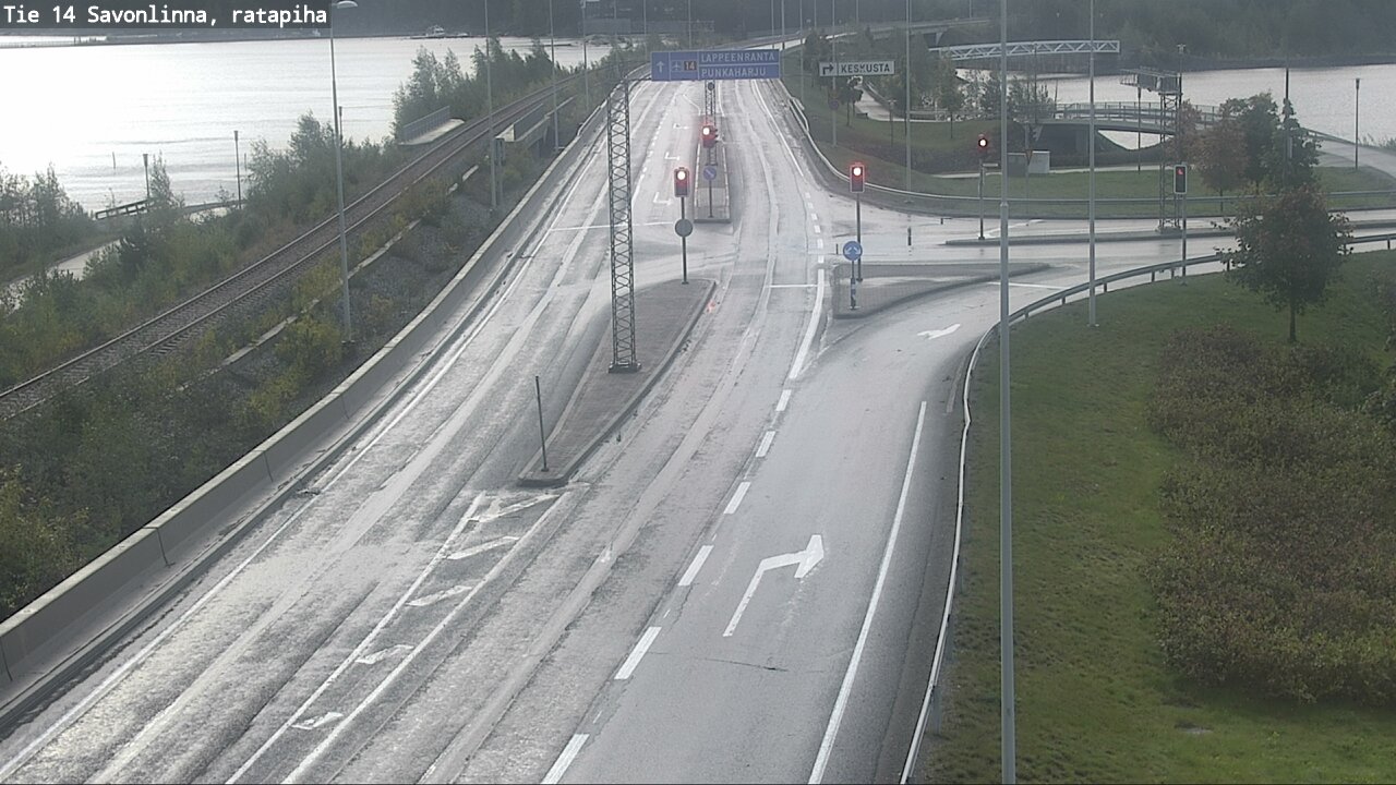 Weather Camera Image Road 14 Savonlinna, Ratapiha, Savonlinna, Etelä-Savo