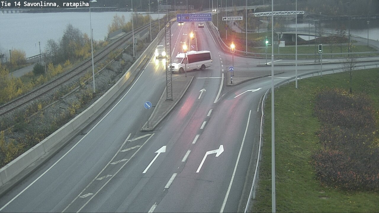 Kelikamerat Kuva Tie 14 Savonlinna, Ratapiha, Savonlinna, Etelä-Savo