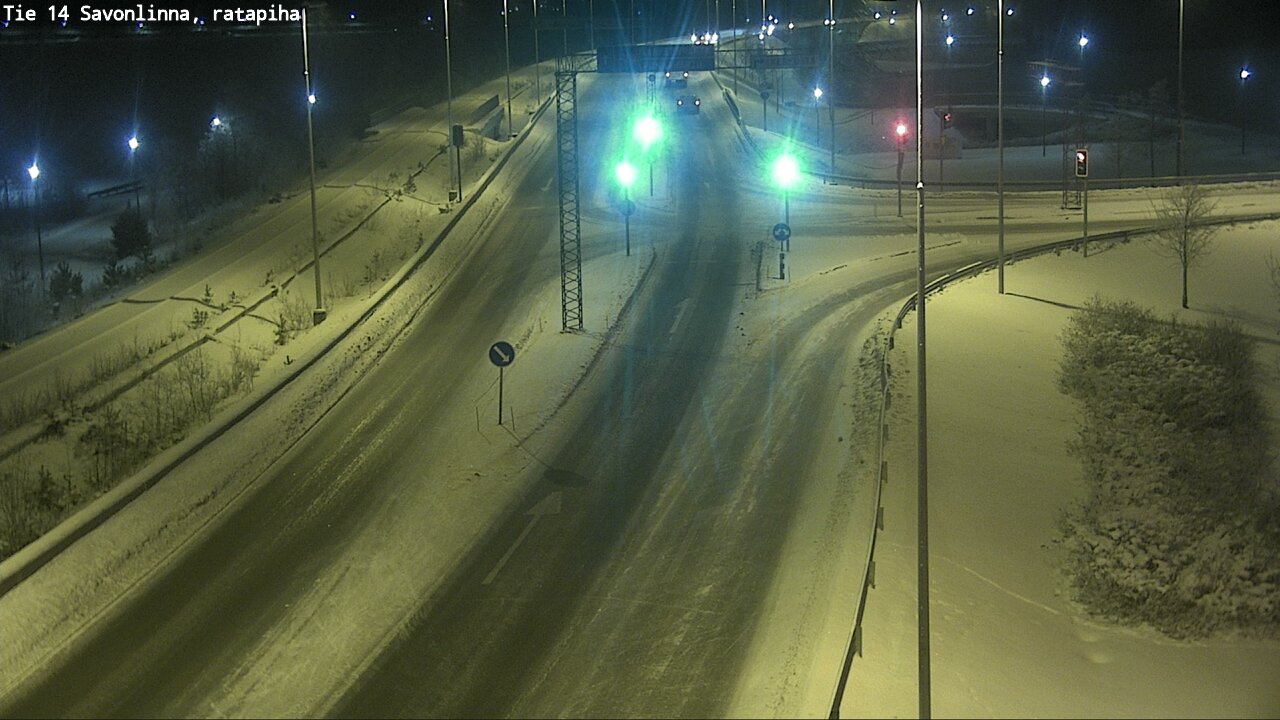 Kelikamerat Kuva Tie 14 Savonlinna, Ratapiha, Savonlinna, Etelä-Savo