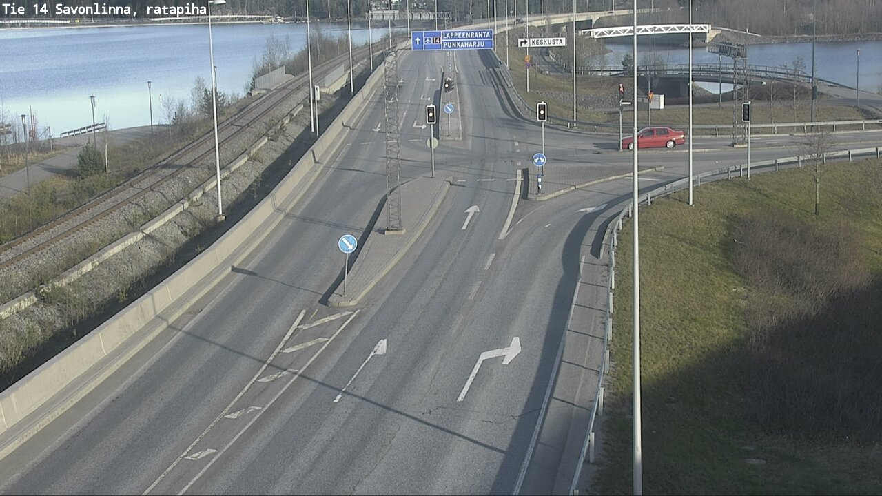 Kelikamerat Kuva Tie 14 Savonlinna, Ratapiha, Savonlinna, Etelä-Savo