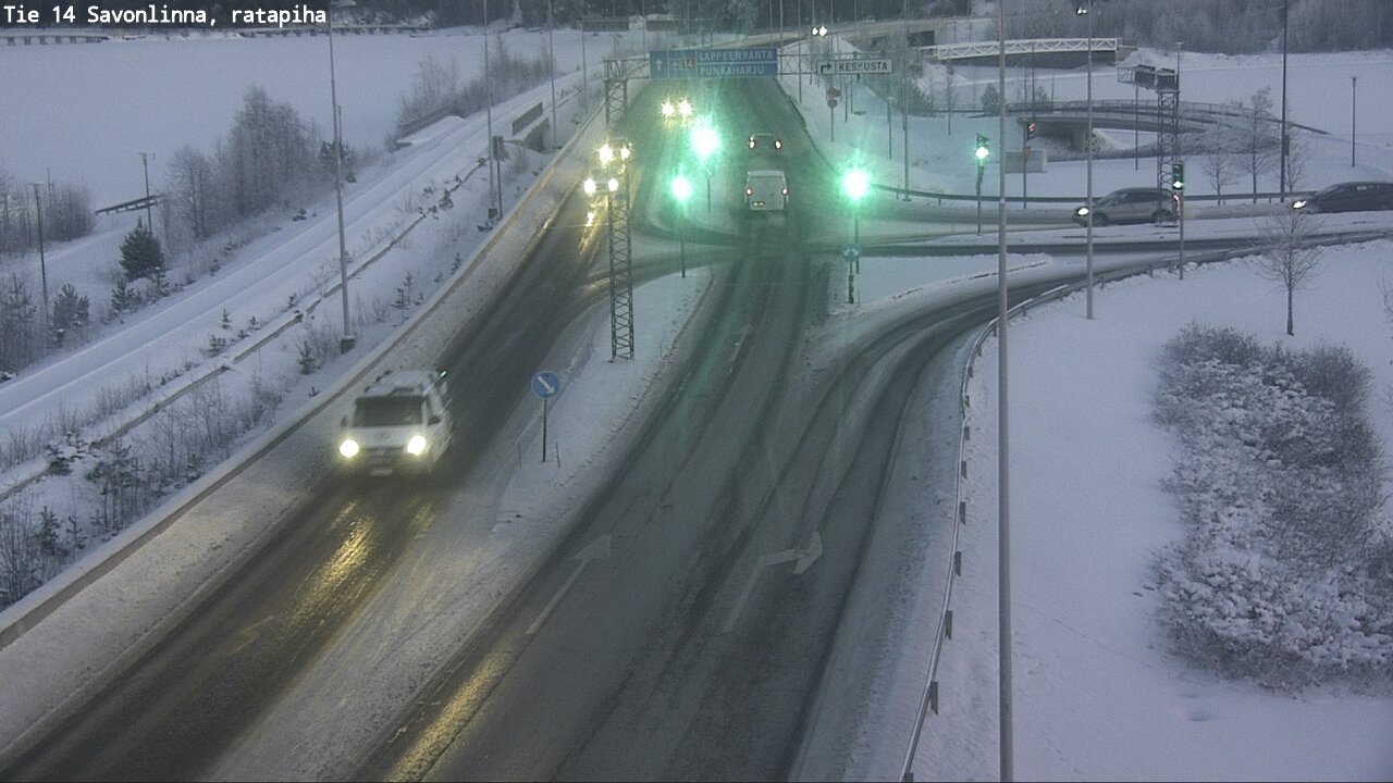 Kelikamerat Kuva Tie 14 Savonlinna, Ratapiha, Savonlinna, Etelä-Savo