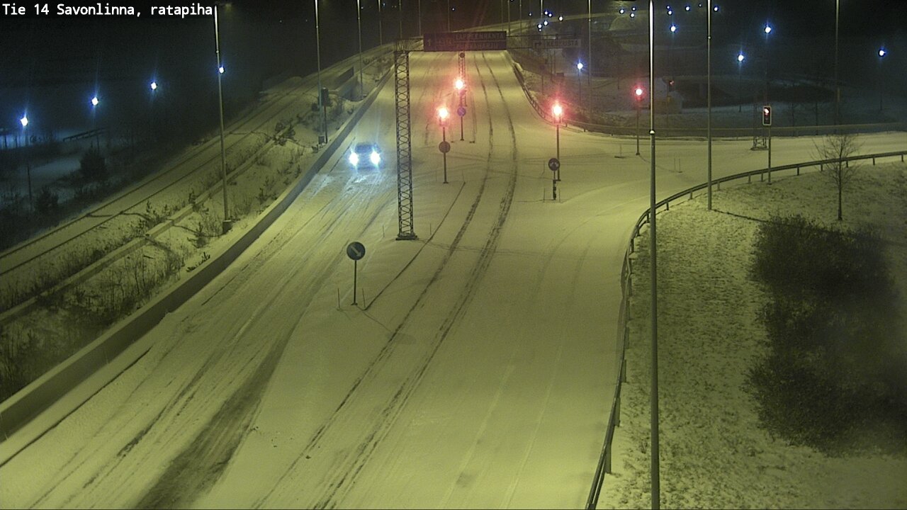 Kelikamerat Kuva Tie 14 Savonlinna, Ratapiha, Savonlinna, Etelä-Savo