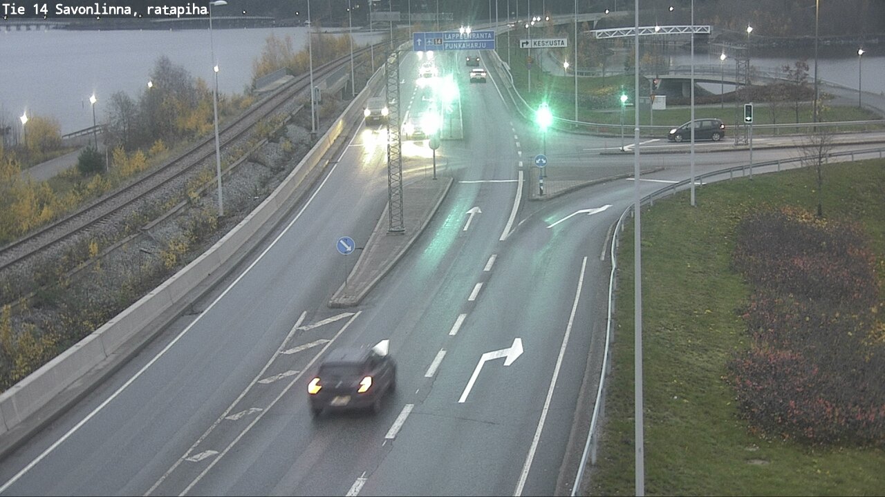 Kelikamerat Kuva Tie 14 Savonlinna, Ratapiha, Savonlinna, Etelä-Savo