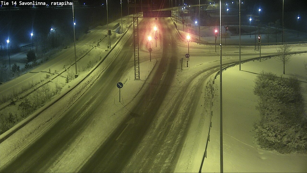 Kelikamerat Kuva Tie 14 Savonlinna, Ratapiha, Savonlinna, Etelä-Savo