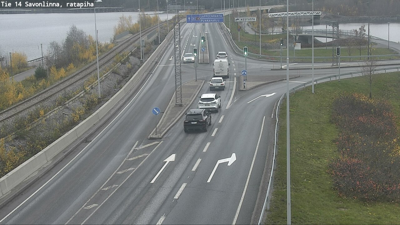 Kelikamerat Kuva Tie 14 Savonlinna, Ratapiha, Savonlinna, Etelä-Savo