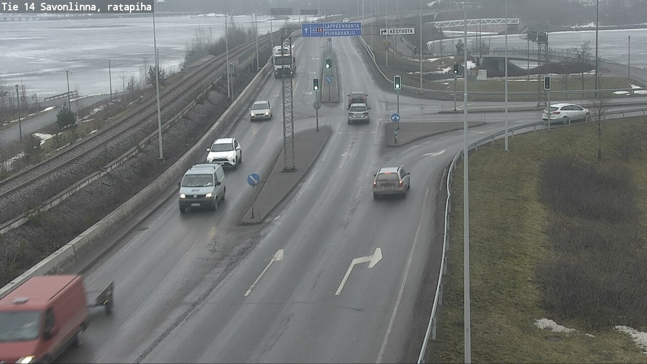 Kelikamerat Kuva Tie 14 Savonlinna, Ratapiha, Savonlinna, Etelä-Savo