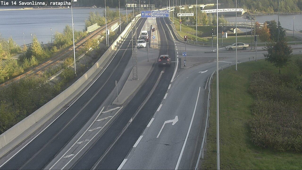 Kelikamerat Kuva Tie 14 Savonlinna, Ratapiha, Savonlinna, Etelä-Savo