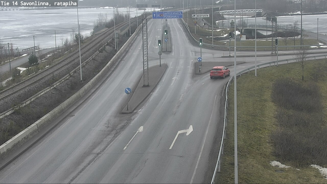 Kelikamerat Kuva Tie 14 Savonlinna, Ratapiha, Savonlinna, Etelä-Savo