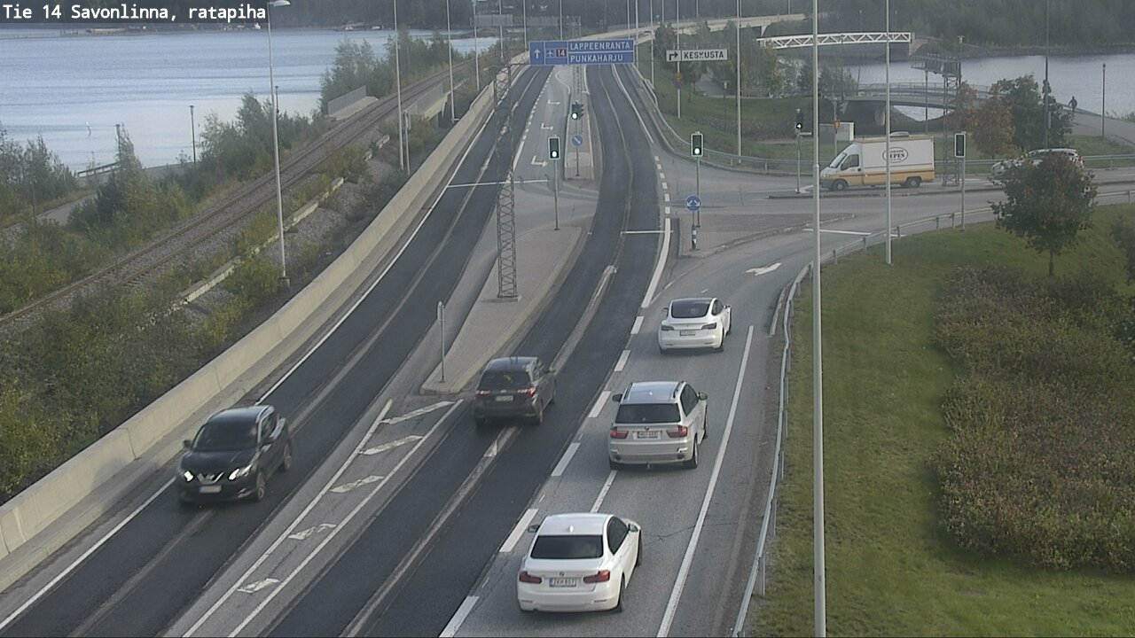 Kelikamerat Kuva Tie 14 Savonlinna, Ratapiha, Savonlinna, Etelä-Savo