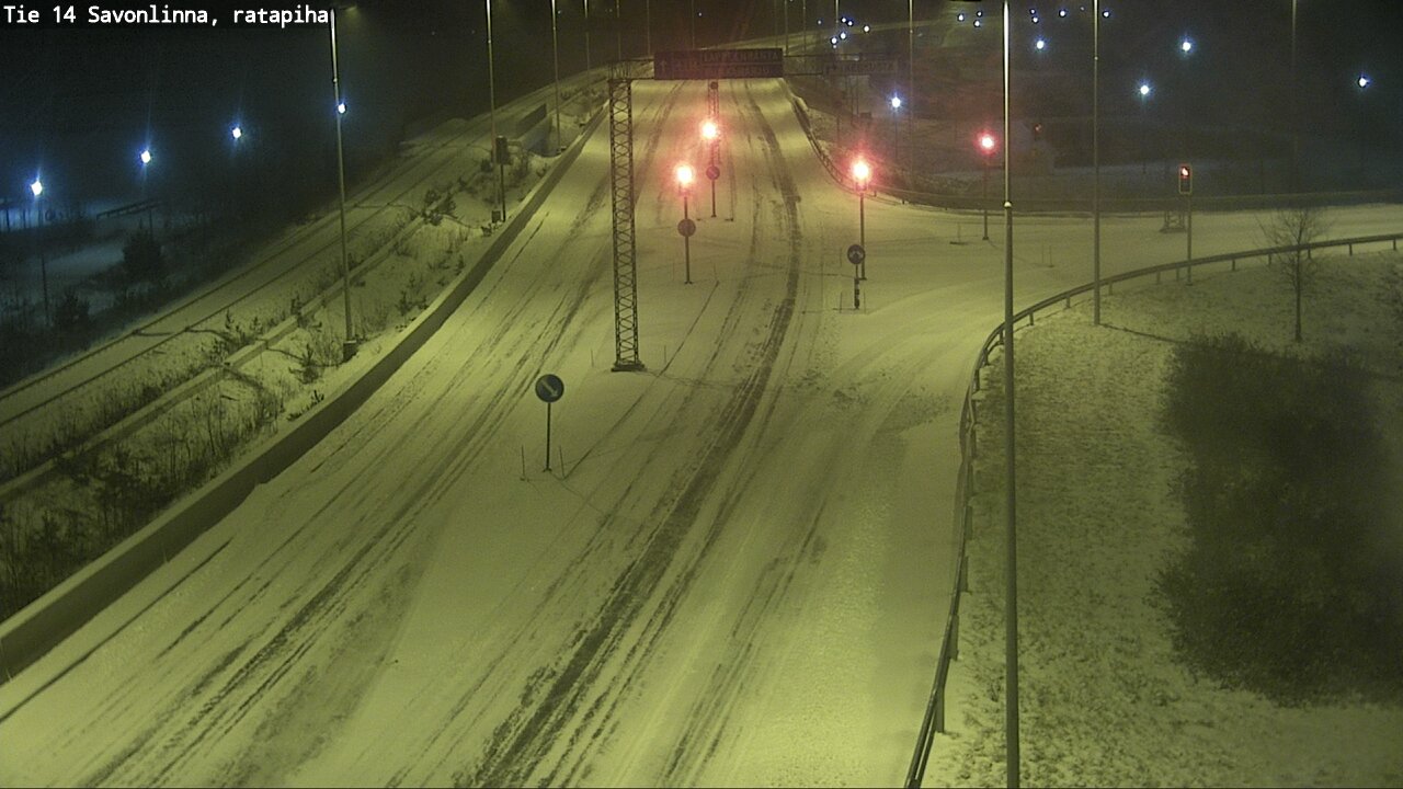 Kelikamerat Kuva Tie 14 Savonlinna, Ratapiha, Savonlinna, Etelä-Savo