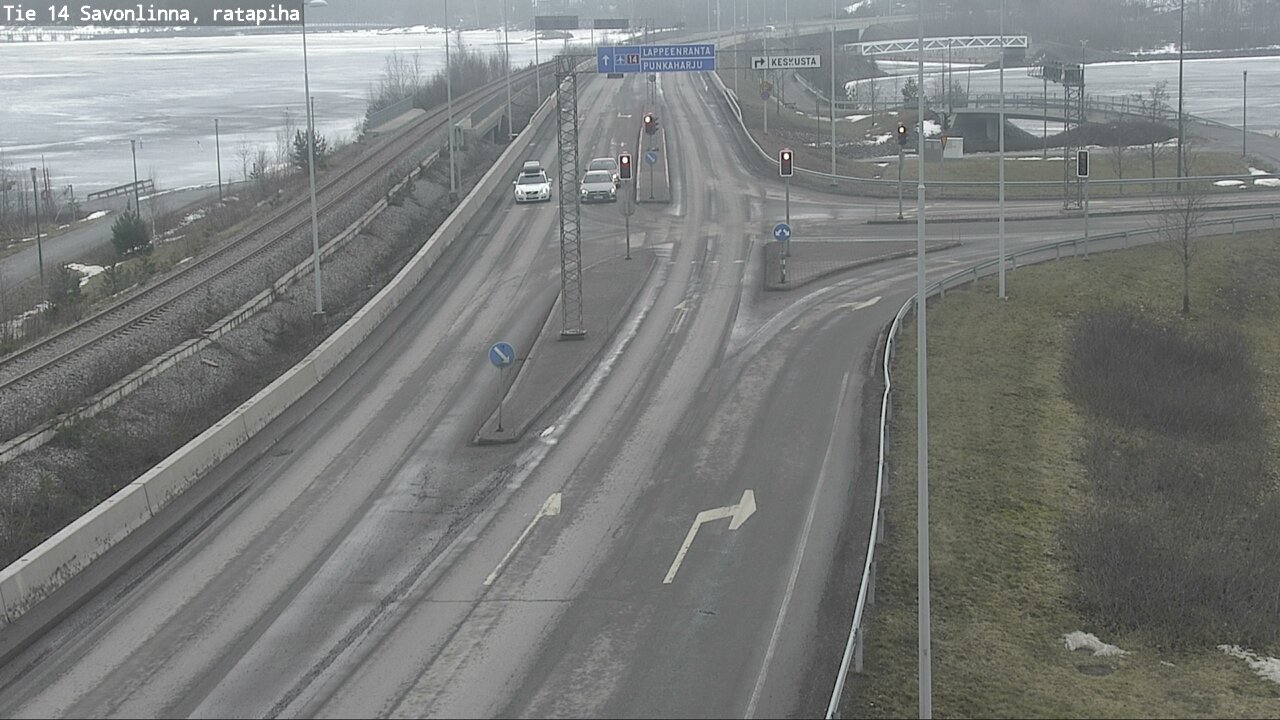 Weather Camera Image Road 14 Savonlinna, Ratapiha, Savonlinna, Etelä-Savo
