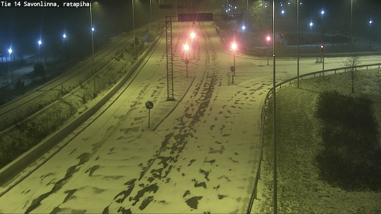 Kelikamerat Kuva Tie 14 Savonlinna, Ratapiha, Savonlinna, Etelä-Savo