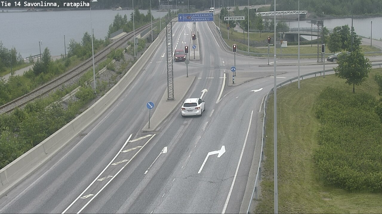 Kelikamerat Kuva Tie 14 Savonlinna, Ratapiha, Savonlinna, Etelä-Savo