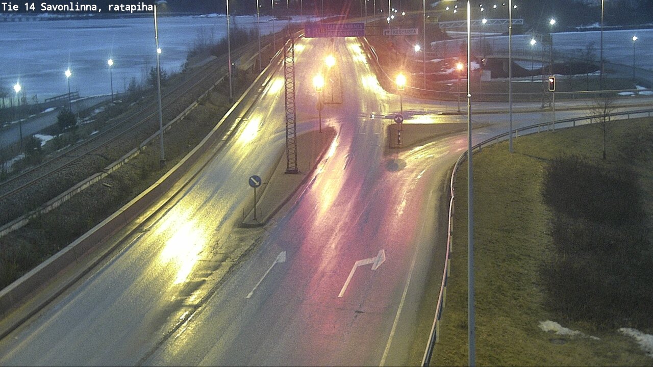 Kelikamerat Kuva Tie 14 Savonlinna, Ratapiha, Savonlinna, Etelä-Savo