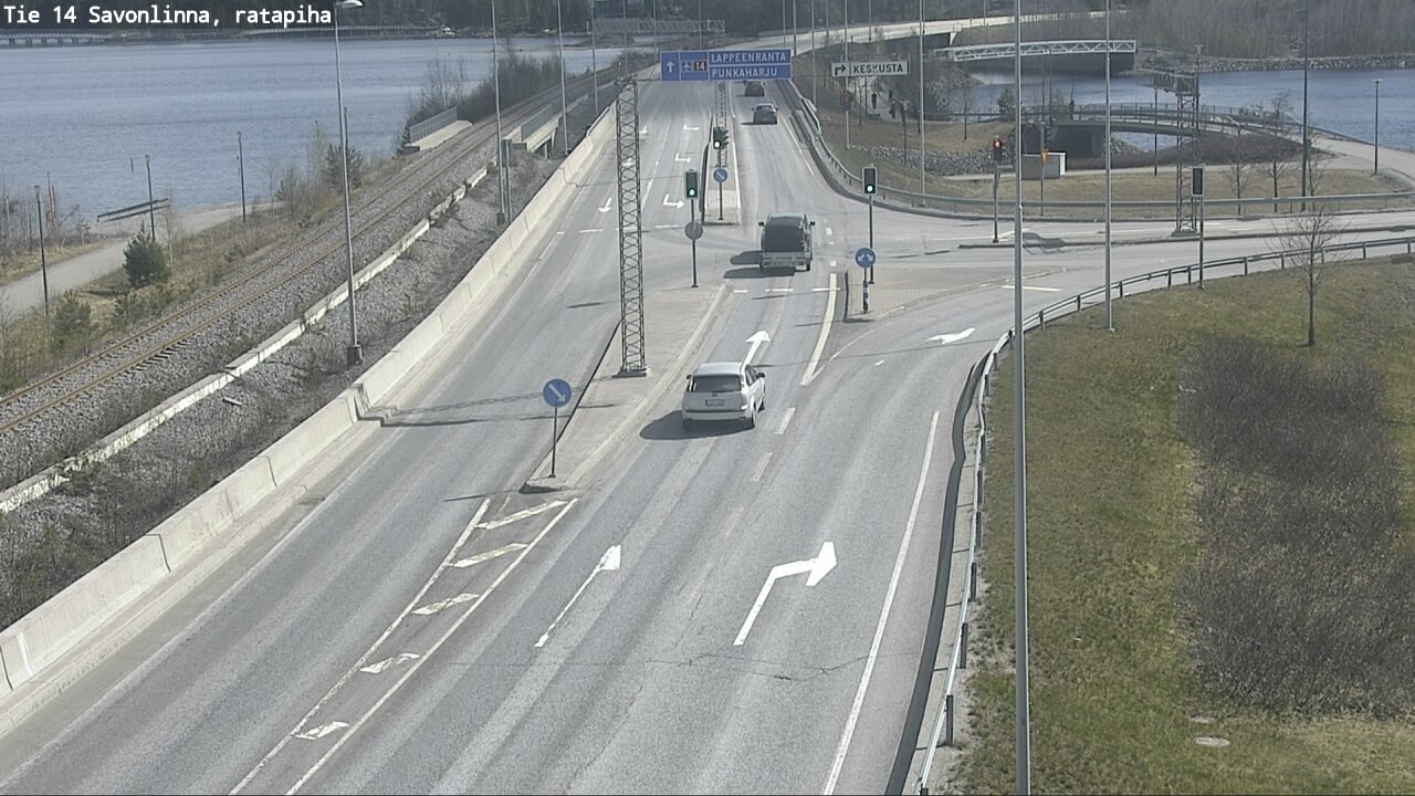 Kelikamerat Kuva Tie 14 Savonlinna, Ratapiha, Savonlinna, Etelä-Savo