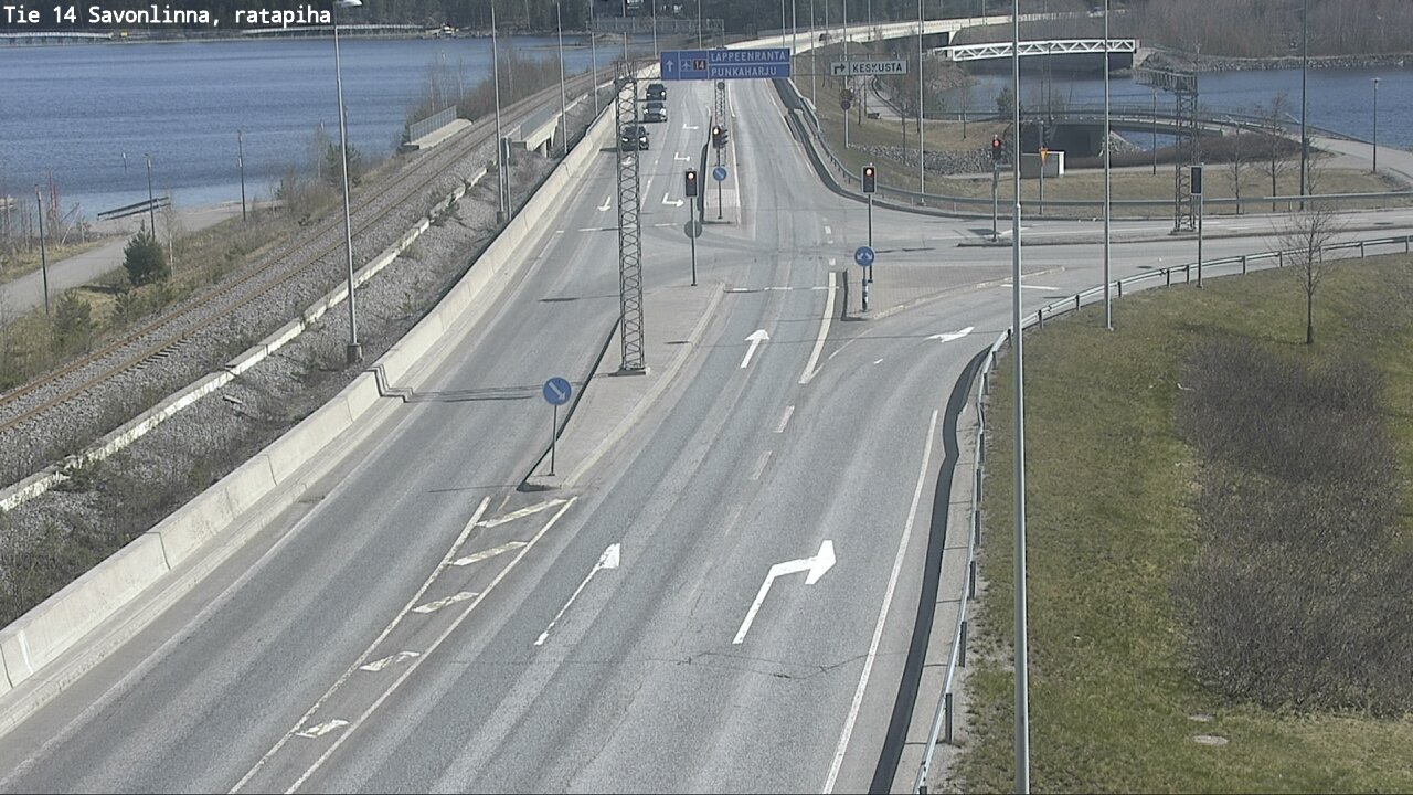Kelikamerat Kuva Tie 14 Savonlinna, Ratapiha, Savonlinna, Etelä-Savo