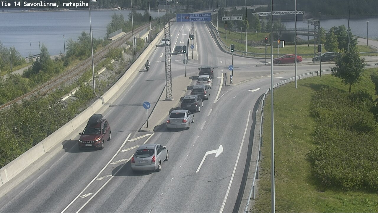 Kelikamerat Kuva Tie 14 Savonlinna, Ratapiha, Savonlinna, Etelä-Savo