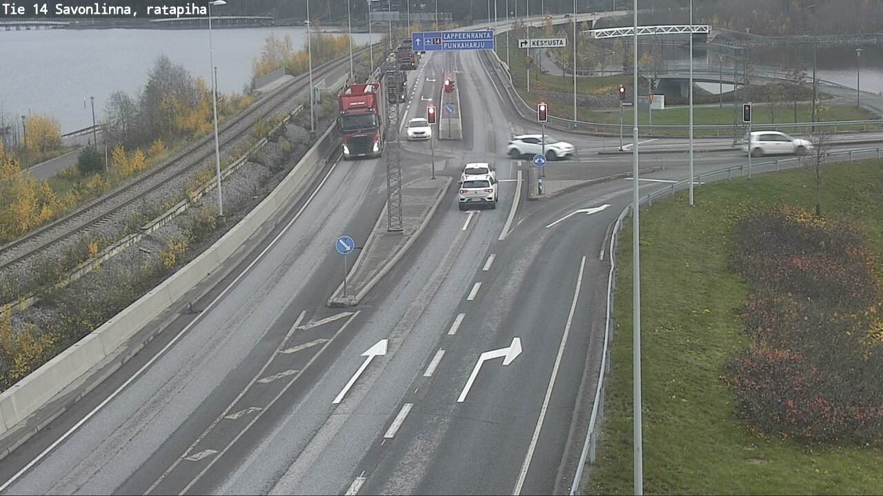 Kelikamerat Kuva Tie 14 Savonlinna, Ratapiha, Savonlinna, Etelä-Savo