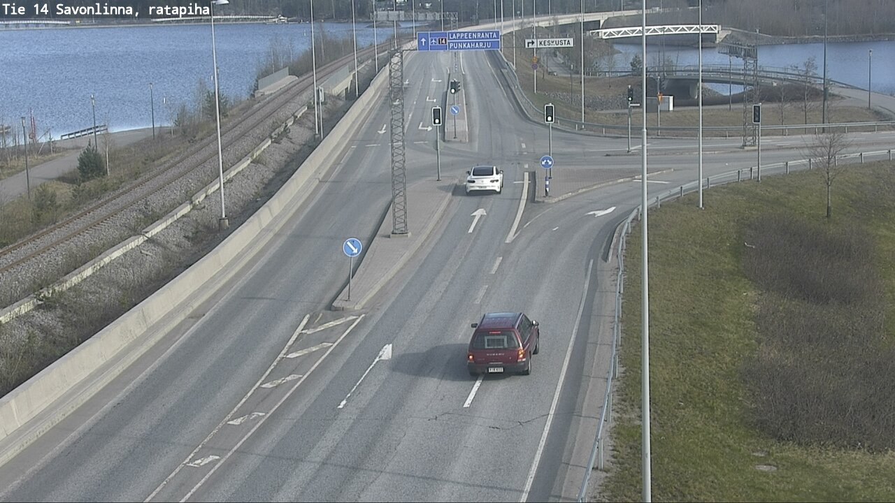 Kelikamerat Kuva Tie 14 Savonlinna, Ratapiha, Savonlinna, Etelä-Savo