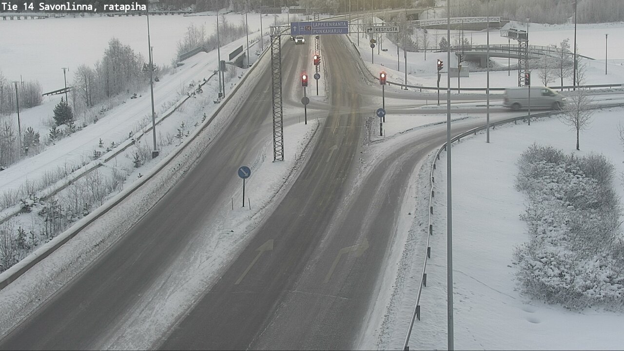 Kelikamerat Kuva Tie 14 Savonlinna, Ratapiha, Savonlinna, Etelä-Savo