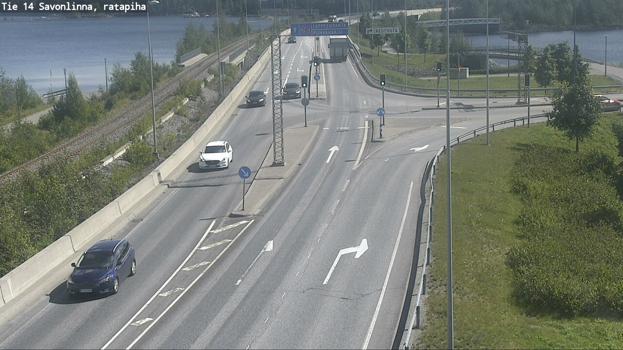 Kelikamerat Kuva Tie 14 Savonlinna, Ratapiha, Savonlinna, Etelä-Savo