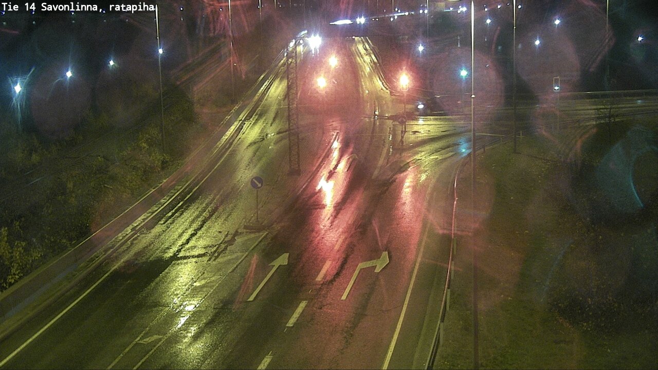 Kelikamerat Kuva Tie 14 Savonlinna, Ratapiha, Savonlinna, Etelä-Savo