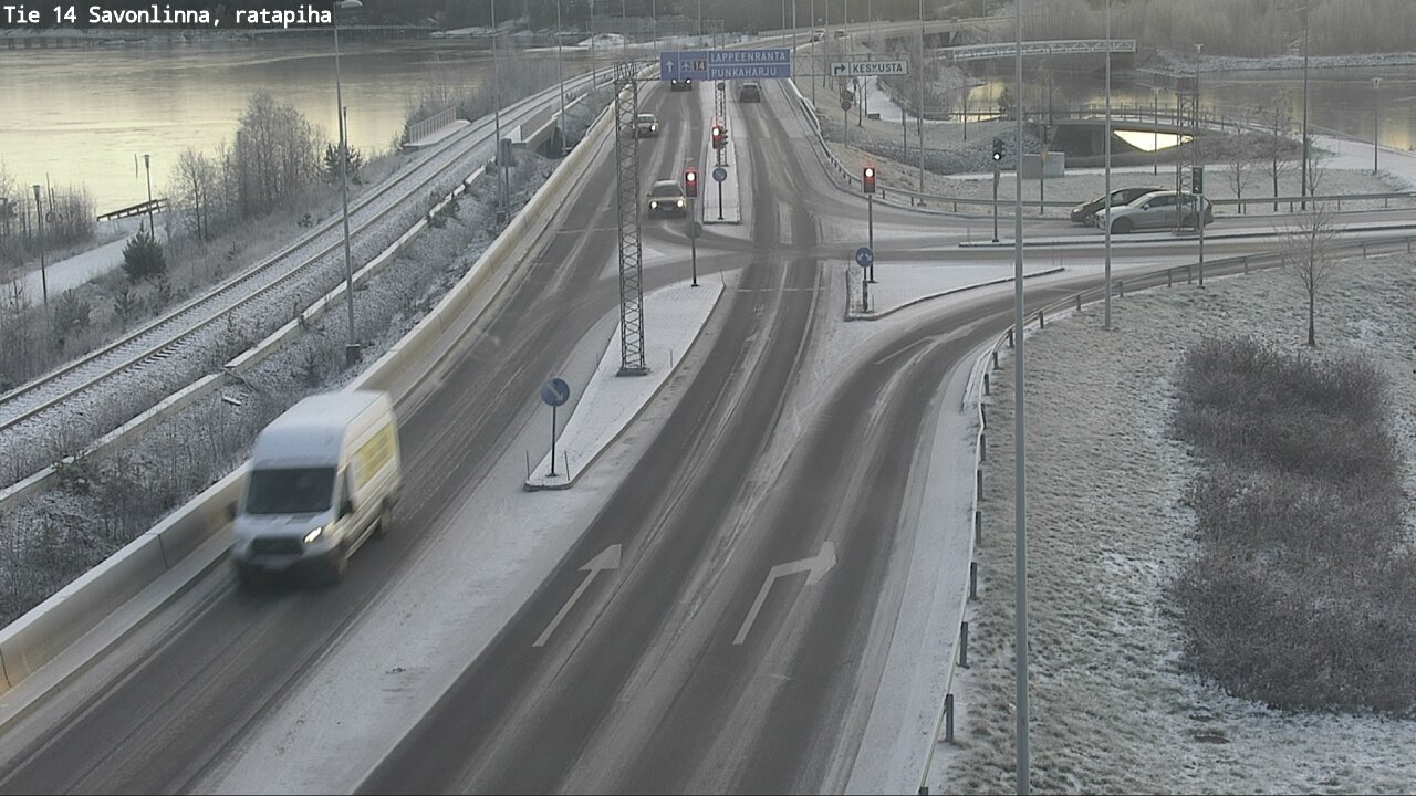 Kelikamerat Kuva Tie 14 Savonlinna, Ratapiha, Savonlinna, Etelä-Savo