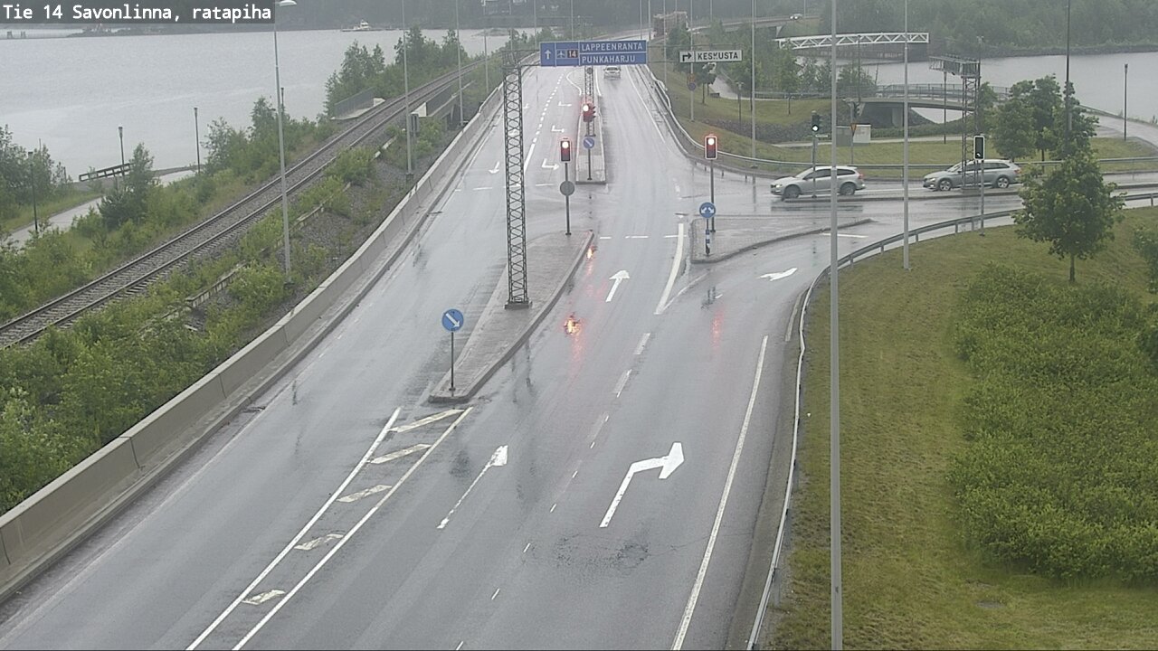 Kelikamerat Kuva Tie 14 Savonlinna, Ratapiha, Savonlinna, Etelä-Savo