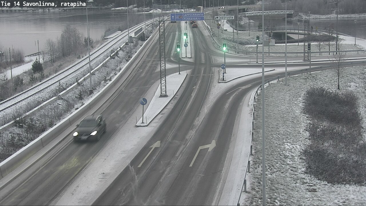 Kelikamerat Kuva Tie 14 Savonlinna, Ratapiha, Savonlinna, Etelä-Savo